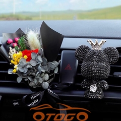 gấu Swarovski cao cấp đính đá