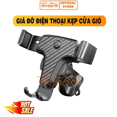 Giá Đỡ Điện Thoại Gắn Cửa Gió Ô Tô Xoay 360 Độ Tiện Lợi