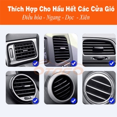 Gía Đỡ Điện Thoại Gắn Cửa Gió Ô Tô Xoay 360 Độ Tiện Lợi