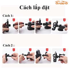 cách lắp giá đỡ điện thoại gắn taplo ô tô