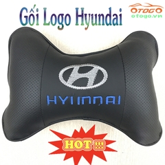 Gối Tựa Đầu ô tô Logo xe Hyundai