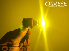 Đèn Led Sương Mù Ô Tô Owleye A412 Chân H27 880 - 881 , 2 Chế Độ Màu Trắng Vàng