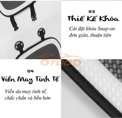 lót ghế hoa chà cho ô tô