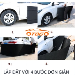 cách lắp quây chống chột ô tô