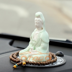 tượng quan âm sứ cao cấp để ô tô
