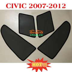 Bộ Rèm Che Nắng Kính Ô Tô Theo Xe - Honda Civic 2007-2012