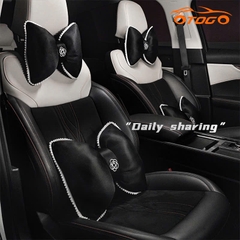 Set Gối Nơ Xinh Trang Trí Xe Hơi