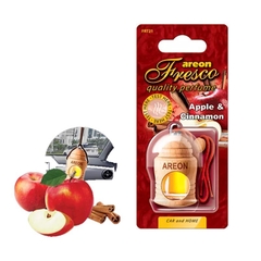 Tinh dầu treo xe ô tô hương táo & quế – Areon Fresco Apple & Cinnamon