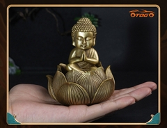 Tượng Phật Tọa Đài Sen Bằng Đồng Cao Cấp