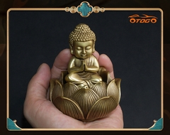 Tượng Phật Tọa Đài Sen Bằng Đồng Cao Cấp