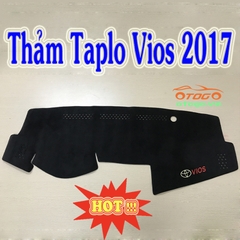 Thảm Taplo Nhung Cao Cấp Toyota Vios 2017