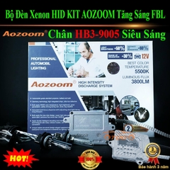 Bộ Đèn Xenon HID KIT Aozoom FBL Tăng Sáng Chân HB3-9005 Siêu Sáng