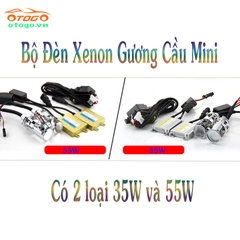 đèn xenon gương cầu