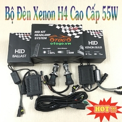 Bộ Đèn Xenon H4 Cao Cấp 55W Có Pha Cos Siêu Sáng