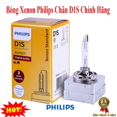 Bóng Xenon Philips Chân D1S Chính Hãng , Bảo Hành 3 Năm