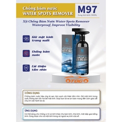 Xịt Nano Chống Bám Nước Kính Xe Omino M97