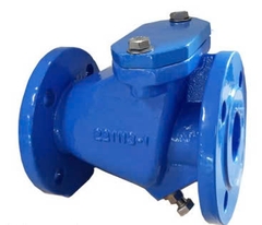 Flanged swing check valve ductile iron body -CBI4248-NI