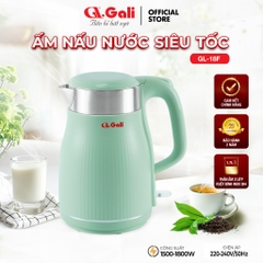 Ấm nấu nước siêu tốc Gali GL-18F điện áp 220V-240v công suất 1800W dung tích1.8L  Chất lượng hàng hóa nhập khẩu (Tem hợp quy CR)