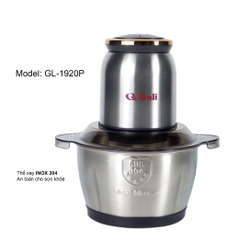 Máy xay thịt đa năng 2 Lít  GL-1920P GL-1920A GALI GL-1920G GL-1920B , lưỡi dao thép siêu bén thố Inox