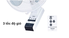 Quạt treo tường Toshiba F-WSA20(H)VN 3 cánh/ 55W