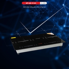 Bếp điện đôi từ GL-2025  công suất 3600w điện áp 220V/50Hz sản phẩm chính hãng Chất lượng hàng hóa nhập khẩu (Tem hợp quy CR)