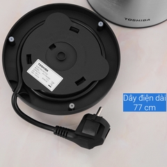 Bình đun siêu tốc Toshiba 1.7 lít KT-17SH2NV  2200W