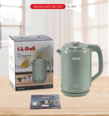 Ấm đun nước siêu tốc Gali GL-18A1 tiện lợi - an toàn công suất 1500W dung tích 1.8L sản phẩm chính hãng cao cấp