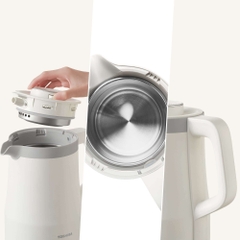 Bình đun siêu tốc Toshiba KT-15DRTVN(W) (màu trắng)  1.5 lít 1500W