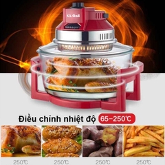 LÒ NƯỚNG THỦY TINH GALI GL-1121 ĐA NĂNG CHIÊN,NƯỚNG
