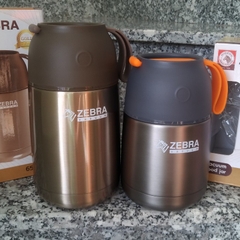 Bình giữ nhiệt ủ cháo zebra Thái Lan 650ml  inox cao cấp 304 -123006 đủ màu