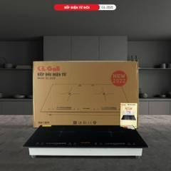 Bếp điện đôi từ GL-2025  công suất 3600w điện áp 220V/50Hz sản phẩm chính hãng Chất lượng hàng hóa nhập khẩu (Tem hợp quy CR)