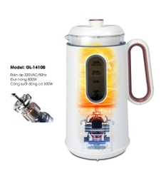 Máy chế biến sữa hạt Gali GL-1410B 1 lít 800w 220V sản phẩm chính hãng Chất lượng hàng hóa nhập khẩu (Tem hợp quy EMC).