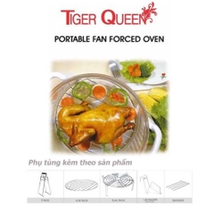 LÒ NƯỚNG THỦY TINH TIGER QUEEN  AX-737M - 11 lít