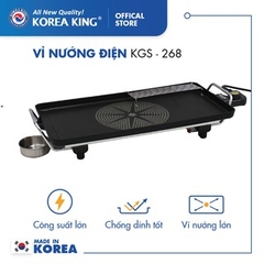 Vỉ nướng điện Korea King KGS-268