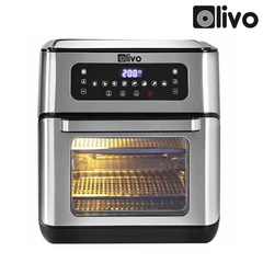 Nồi Chiên Không Dầu OLIVO AF12- Dung Tích 12L - Công Suất 1800W