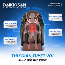 Ghế massage Daikiosan DC107