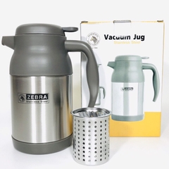 Bình trà giữ nhiệt Zebra Thái Lan cao cấp, có lưới lọc và vòi rót 1.2L