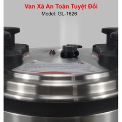 NỒI ÁP SUẤT ĐIỆN GALI GL-1626 2000W - 17 LÍT