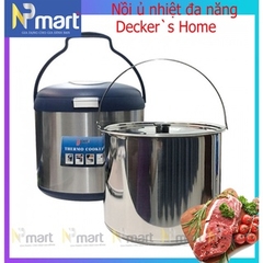 Nồi Ủ Nhiệt Đa Năng 3.5 Lít Decker’s Home YXM-D35CF (lòng trong inox)