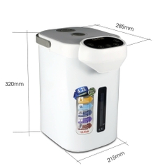 Bình thủy điện Gali GL-5042W 4.2 lít công suất 680W Chất lượng hàng hóa nhập khẩu (Tem hợp quy CR)
