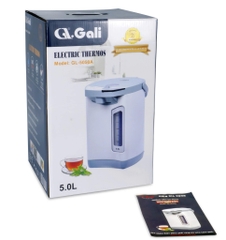 Bình thuỷ điện Gali GL-5050A dung tích 5 lít, công suất 680w điện áp : 220V/50Hz sản phẩm chính hãng Chất lượng hàng hóa nhập khẩu (Tem hợp quy CR)