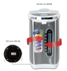 Bình thủy điện Gali GL-5060B dung tích 6 lít  công suất 680W Chất lượng hàng hoá nhập khẩu (tem hợp quy CR)