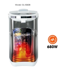 Bình thủy điện Gali GL-5060B dung tích 6 lít  công suất 680W Chất lượng hàng hoá nhập khẩu (tem hợp quy CR)