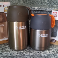 BÌNH GIỮ NHIỆT, Ủ CHÁO ZEBRA Thái Lan 650ml  inox cao cấp 304 -123006