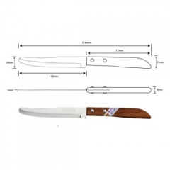 Bộ 2 dao Kiwi gọt trái cây 5'