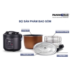 Nồi làm tỏi đen Panworld PW-1222 máy làm tỏi đen sữa chua thương hiệu Thái Lan | bảo hành 24 tháng
