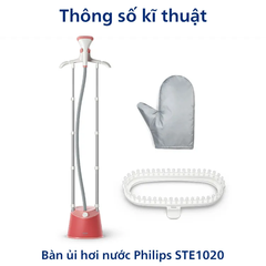 Bàn ủi hơi nước đứng Philips STE1020/40 1800W