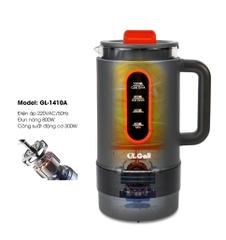 Máy chế biến sữa hạt GL-1410A dung tích 1L 220V công suất 800W Chất lượng hàng hoá nhập khẩu ( tem hợp quy EMC )