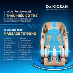 Ghế Massage Daikiosan DKGM-30002(LCD)