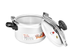 Nồi Áp Suất Nhôm Anod Goldsun Đáy Từ Dung Tích 11L, Dùng Trên Mọi Loại Bếp - GPC1930-11IH